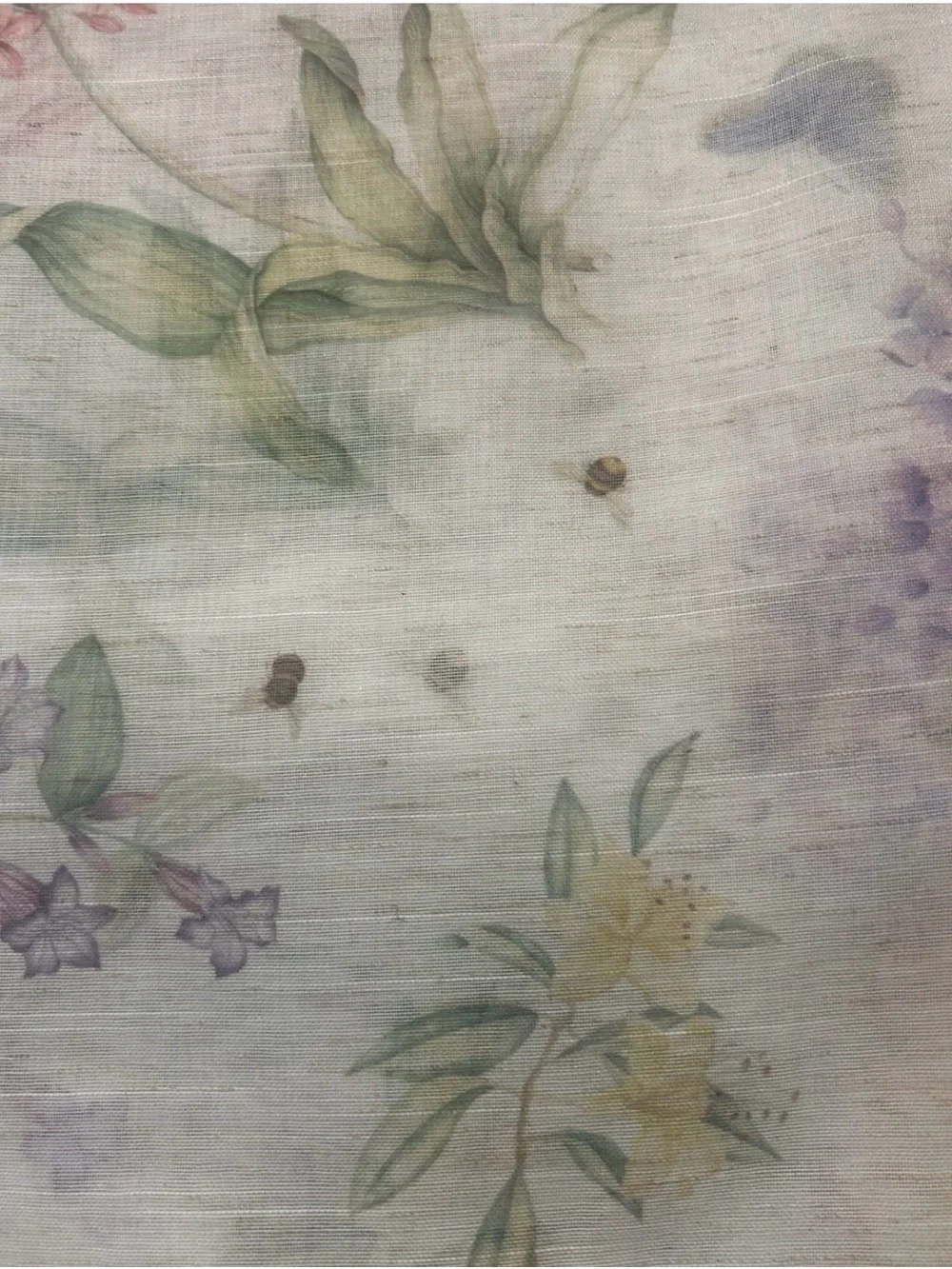Lenox Butterfly Meadow Tie Top Curtains Drapes Panels 37